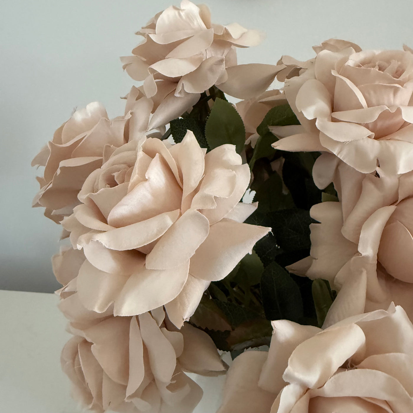 20 Roses + ribbed 3d print vase - Luscious Homewares