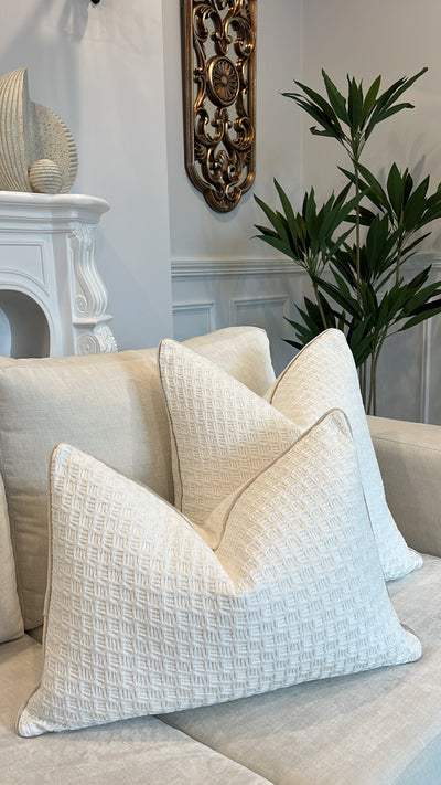 Ourania woven cushion - Luscious Homewares