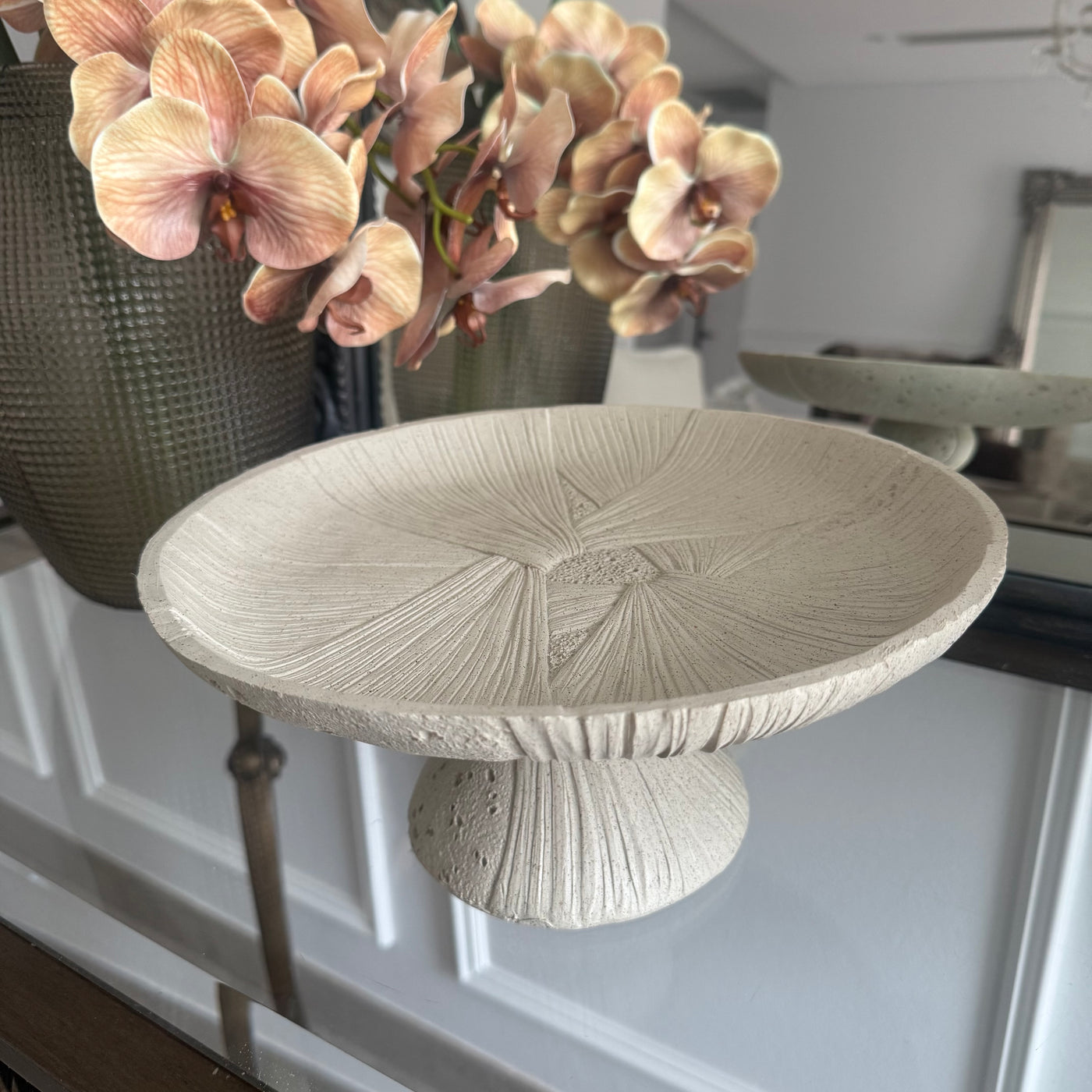 Lucy pedal Decorative bowl / platter - Luscious Homewares