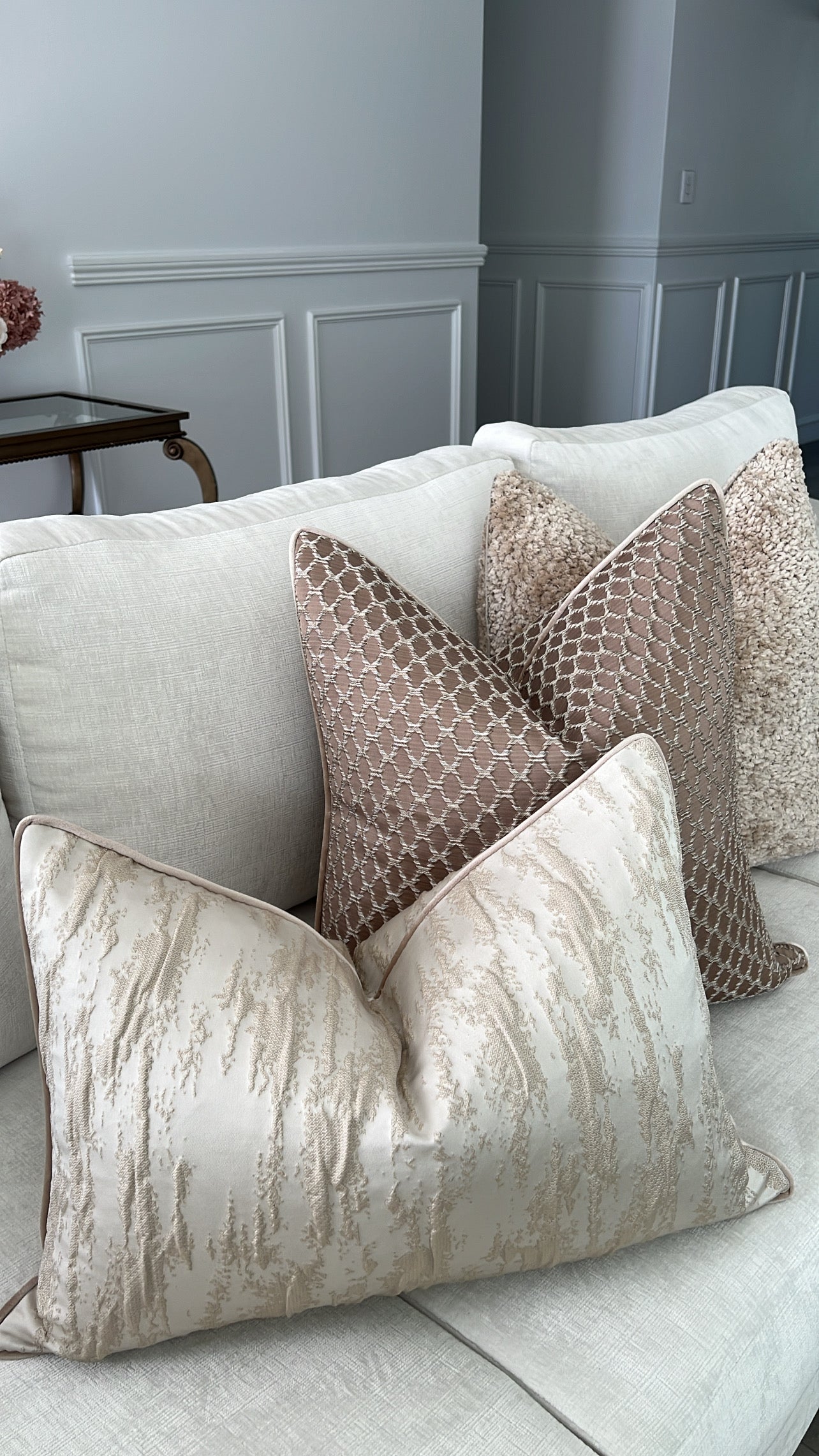 Milana dusk cushion - Luscious Homewares