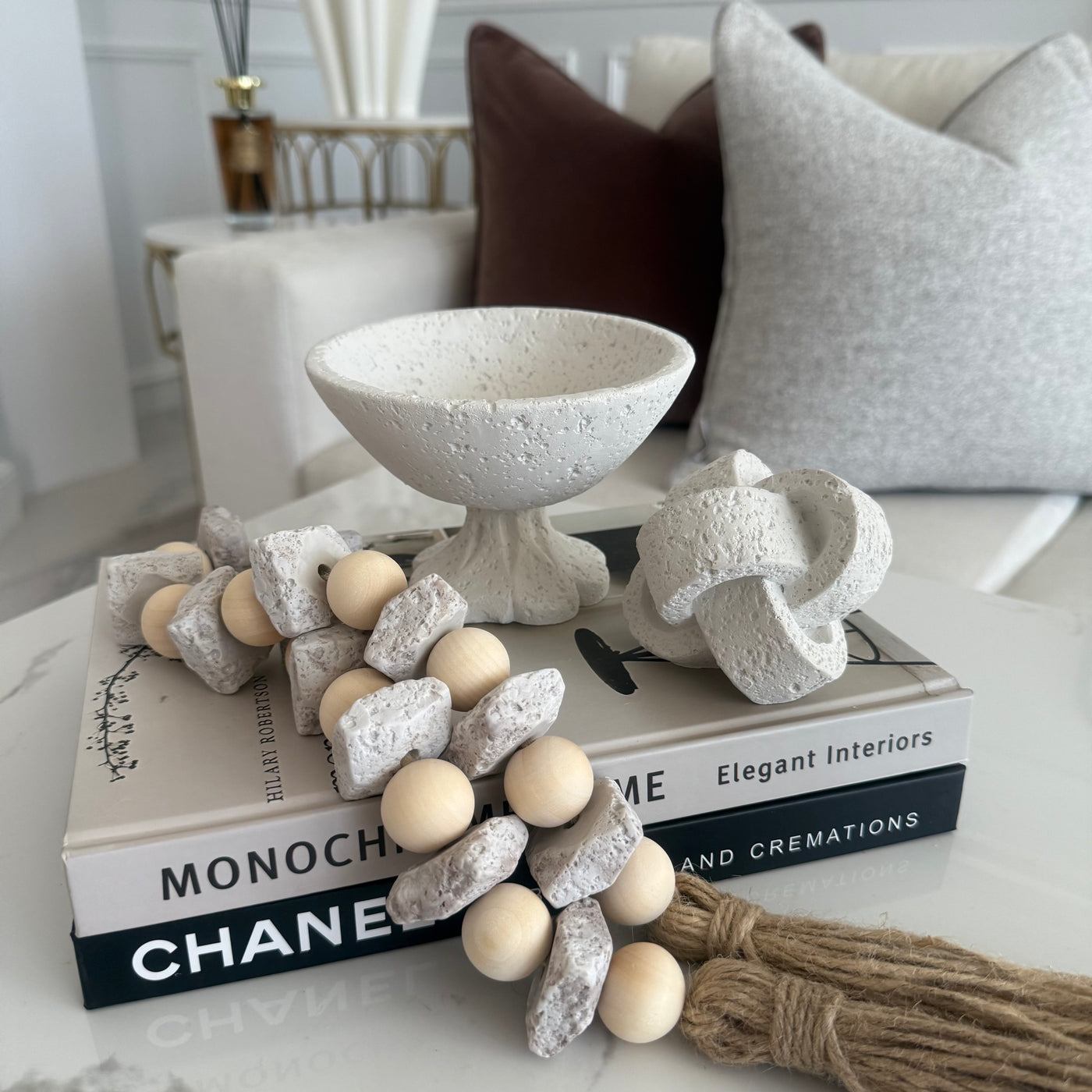 Petite Stone knot - Luscious Homewares