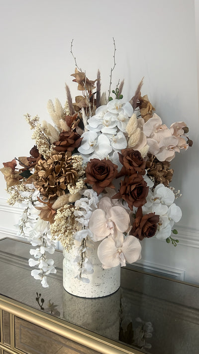 Tiana bloom Floral Arrangement - Luscious Homewares