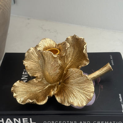 Blossom Gold Candle holder - Luscious Homewares