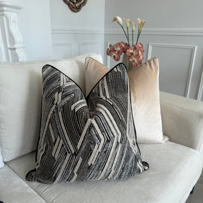 Luxury oyster beige cushion - Luscious Homewares