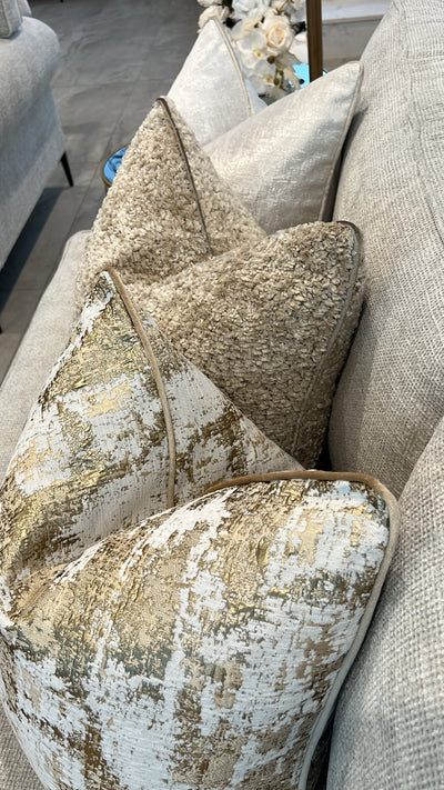 Lama latte Cushion - Luscious Homewares