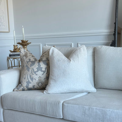 Alia gold smoked cushion