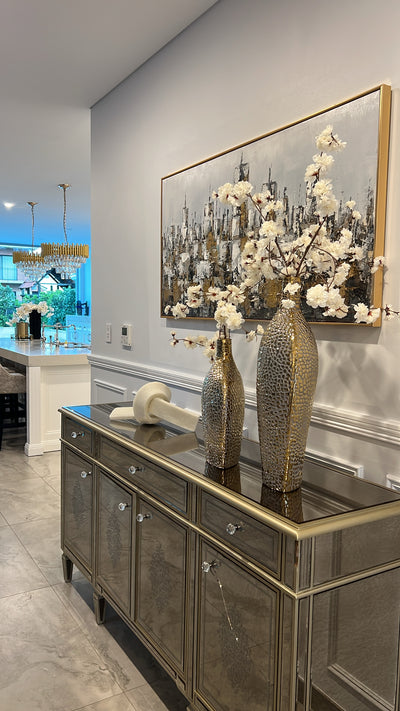 Link Resin Quartz sculpture stand - Luscious Homewares