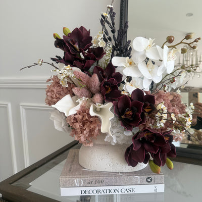 Dusk Floral Arrangement - Luscious Homewares