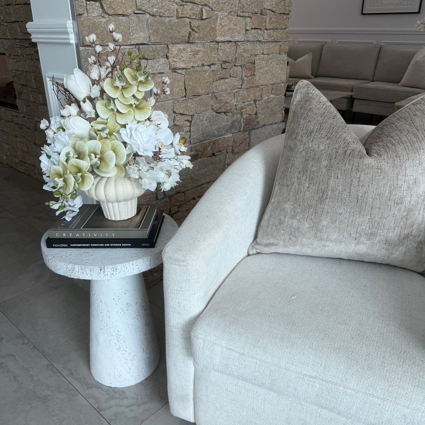 Asiya Floral Arrangement - Luscious Homewares