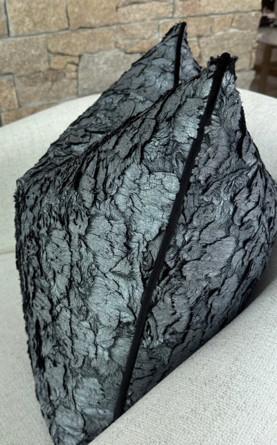 Miss Eden silver cushion  55x55 limited edition - Luscious Homewares