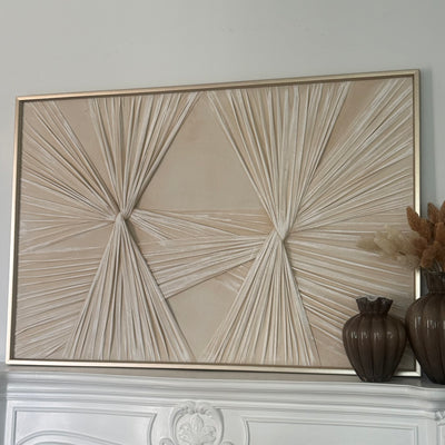 Drapery canvase frame - Luscious Homewares