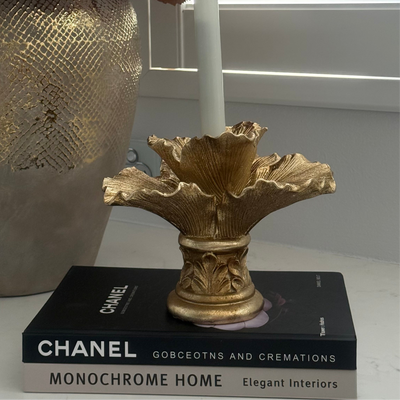 Florentine Gold Candle holder - Luscious Homewares