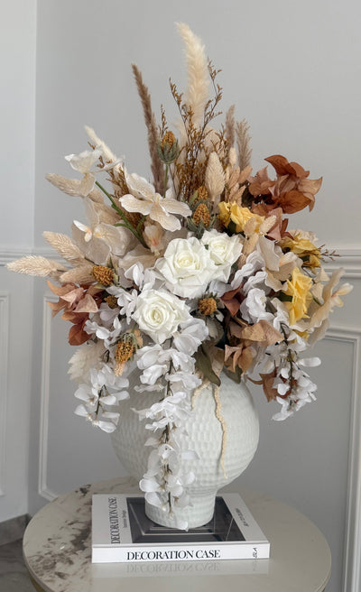 Alba bloom Floral Arrangement - Luscious Homewares