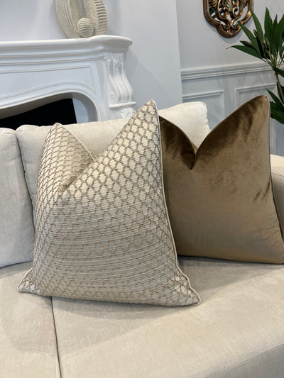 Milana ivory cushion - Luscious Homewares