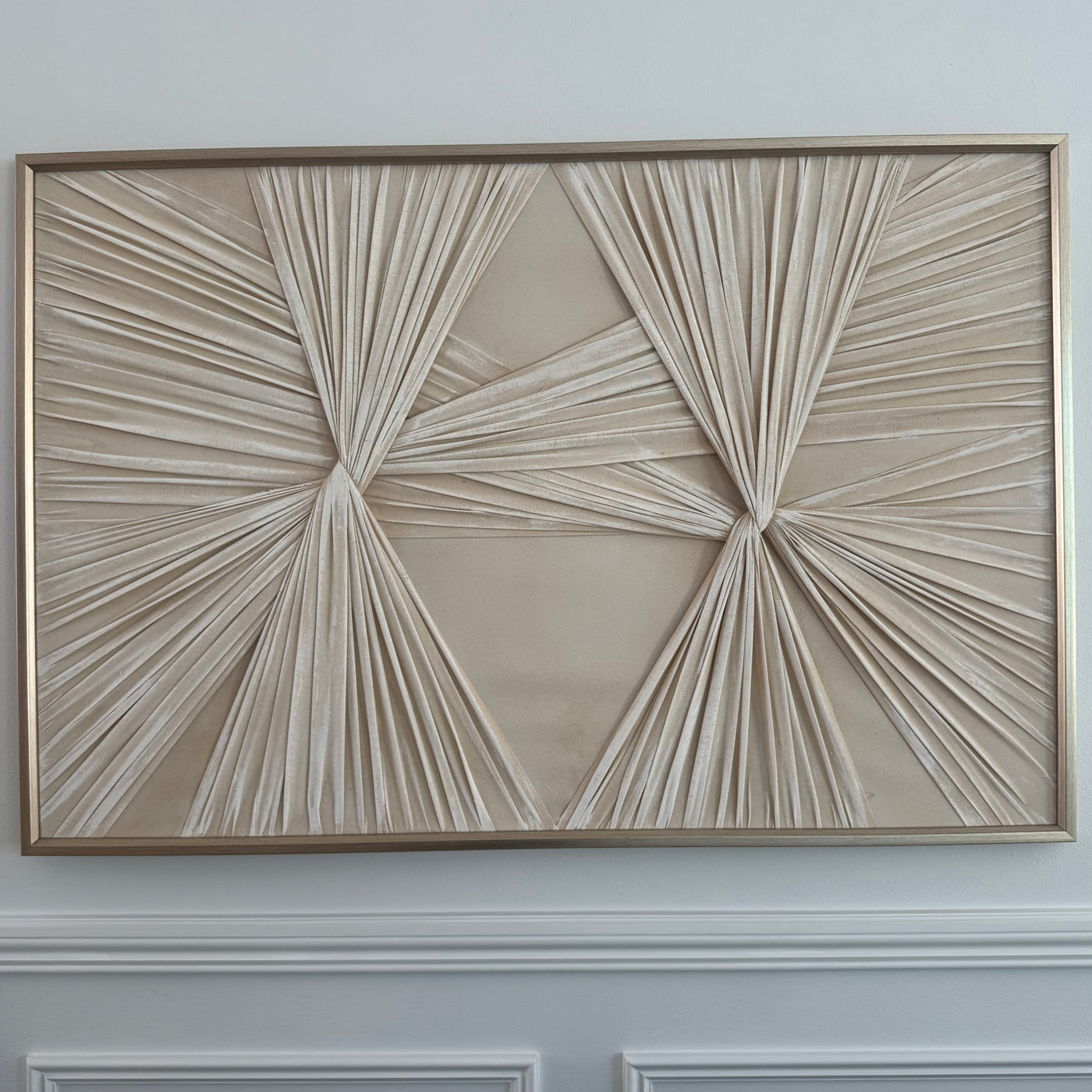 Drapery canvase frame - Luscious Homewares