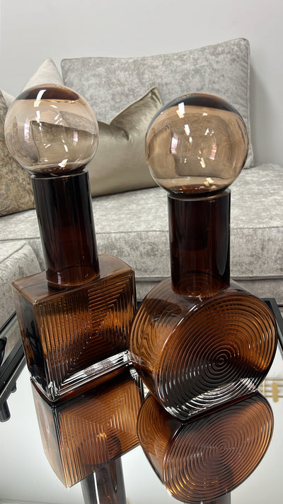Oasis glass bottle / vase - Luscious Homewares