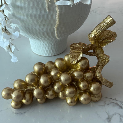 Ripe Resin gold grapes - Luscious Homewares