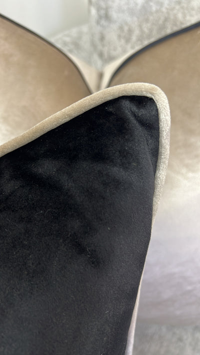 Ritual black cushion - Luscious Homewares