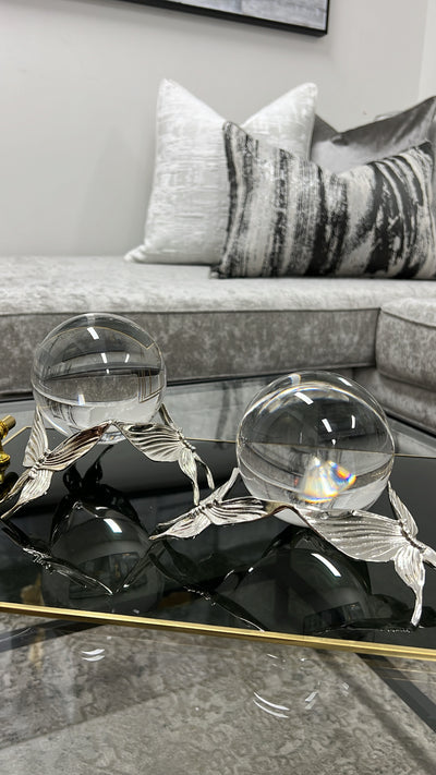 Butterfly Crystal Ball - Luscious Homewares