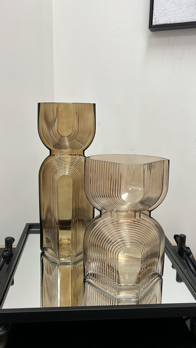 Elitte glass vases - Luscious Homewares