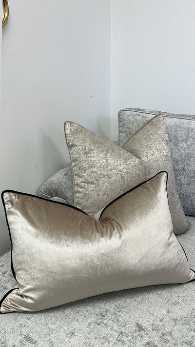 Ritual champagne cushion - Luscious Homewares