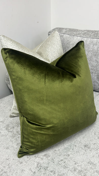 Luxe green 55x55 - Luscious Homewares