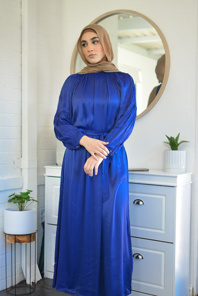KORIN DRESS - ROYAL BLUE - Luscious Homewares