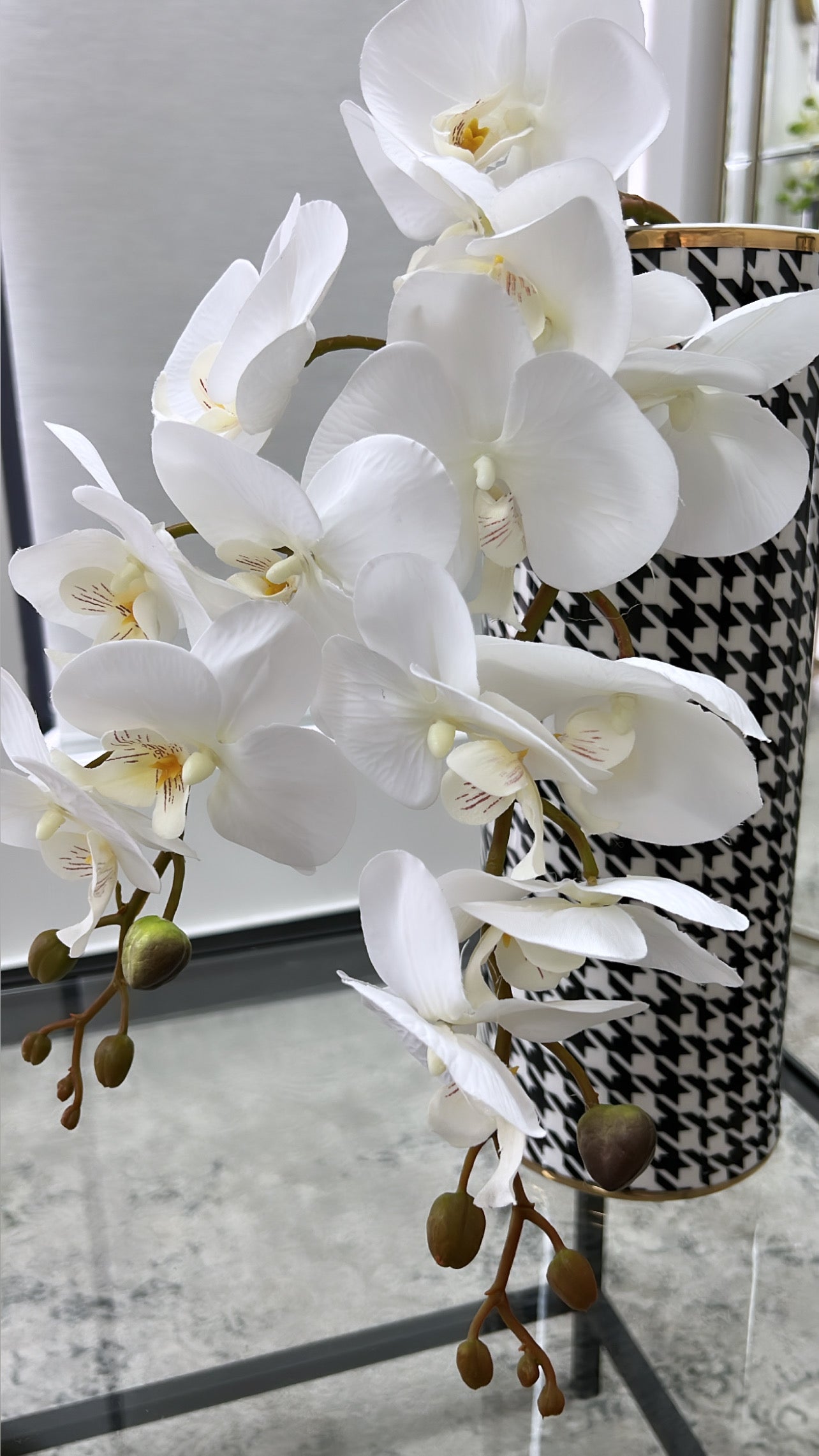 White orchid flower - Luscious Homewares