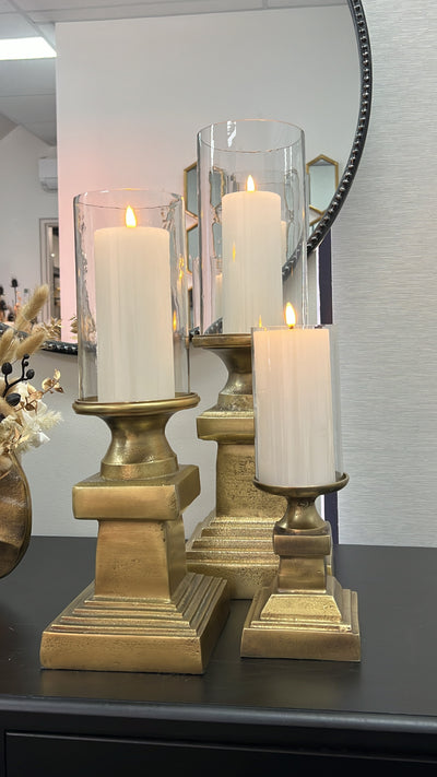 Hurricane candle stands - Luscious Homewares
